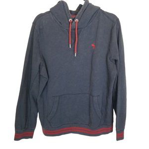 Abercrombie & Fitch Mens M Blue Long Sleeves Hoodi